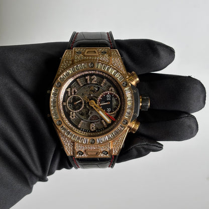 Hublot Big Bang 42mm Openwork Dial Watch Ref# 441.OX.1181.RX.0904 - Happy Jewelers Fine Jewelry Lifetime Warranty