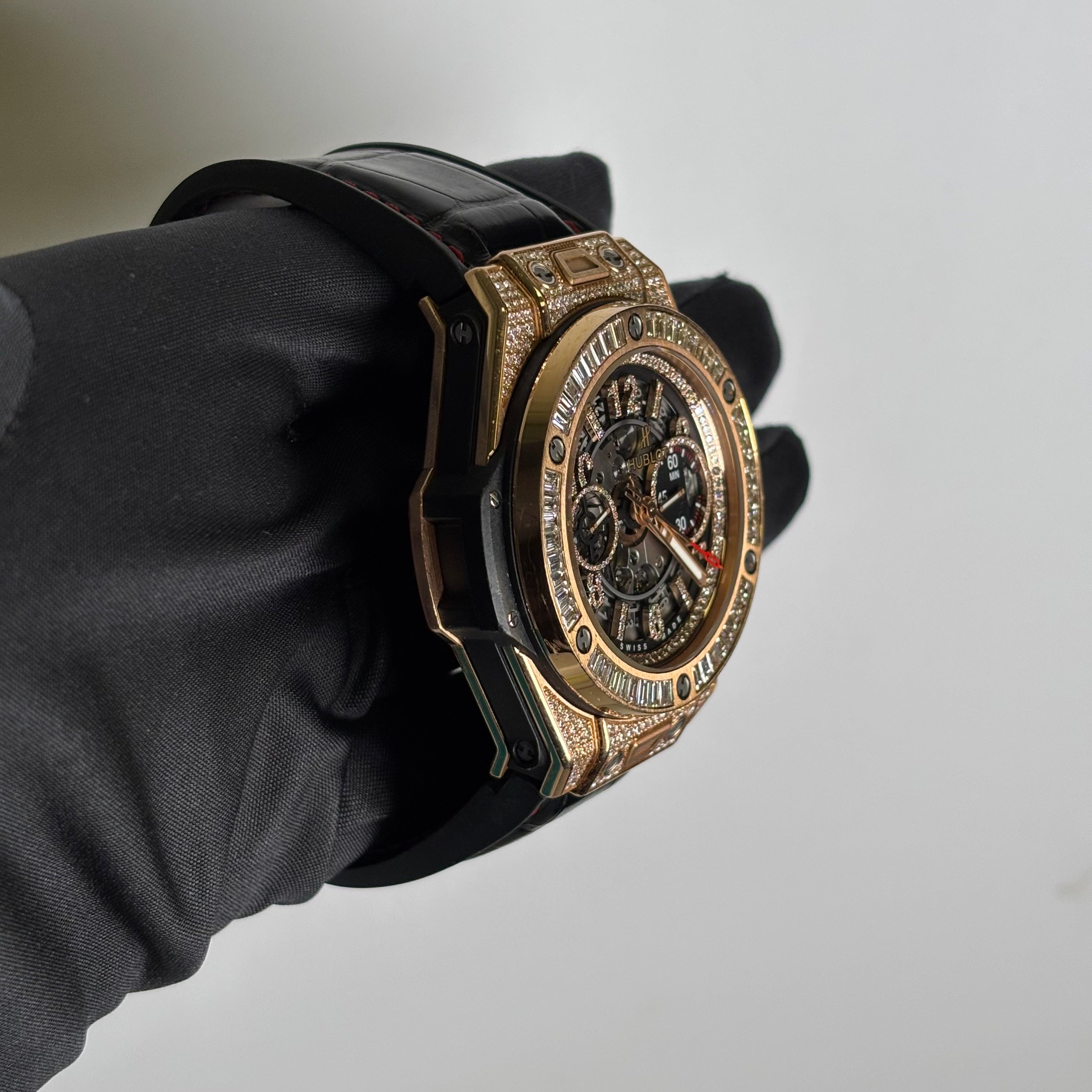 Hublot Big Bang 42mm Openwork Dial Watch Ref# 441.OX.1181.RX.0904 - Happy Jewelers Fine Jewelry Lifetime Warranty