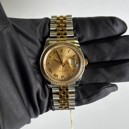 Rolex Datejust 36mm Champagne Dial Ref# 116233 - Happy Jewelers Fine Jewelry Lifetime Warranty