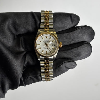 Rolex Datejust 26mm White Dial Watch Ref# 79173 - Happy Jewelers Fine Jewelry Lifetime Warranty