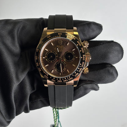 Rolex Daytona 40mm Chocolate Dial Watch Ref# 126515LN - Happy Jewelers Fine Jewelry Lifetime Warranty