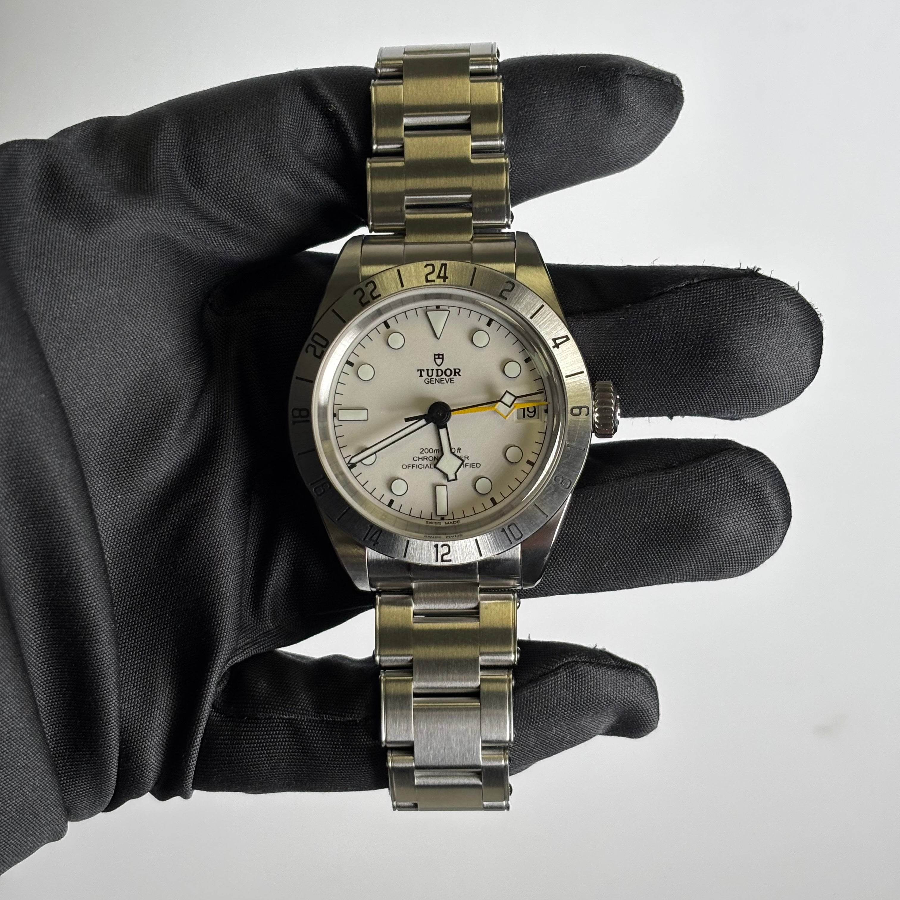 Tudor Black Bay 39mm White Dial Watch Ref# 79470 - Happy Jewelers Fine Jewelry Lifetime Warranty