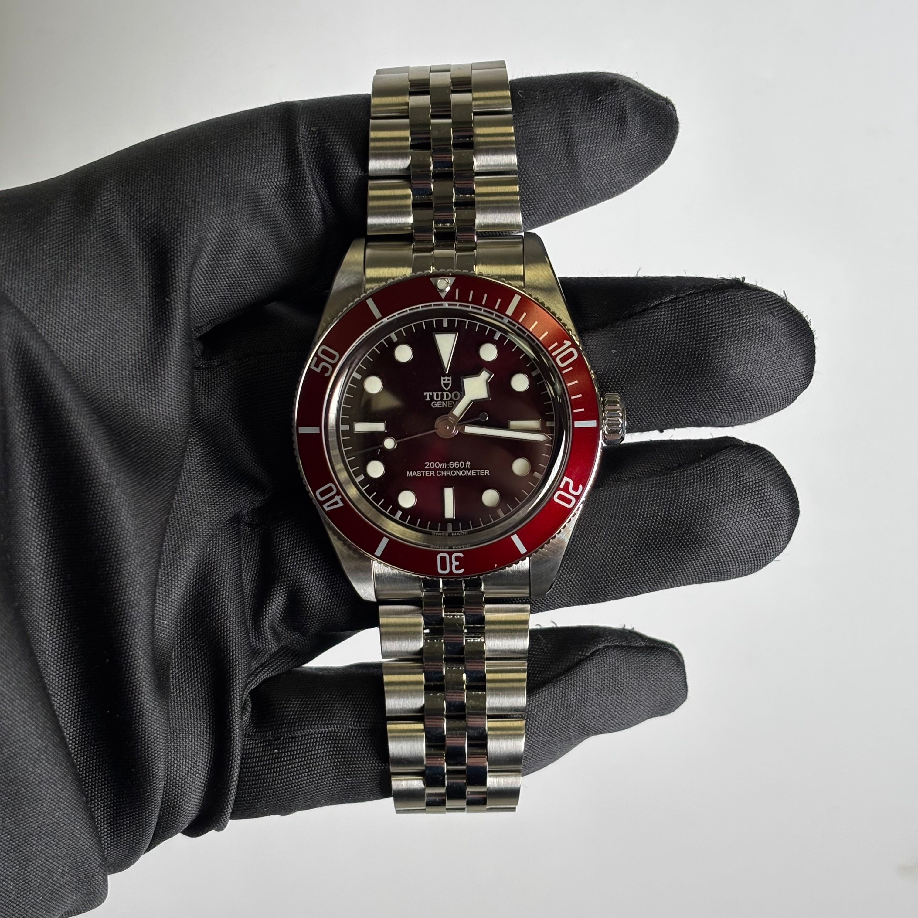 Tudor Black Bay 39mm Red Dial Watch Ref# 7939A1A0RU - Happy Jewelers Fine Jewelry Lifetime Warranty