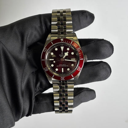 Tudor Black Bay 39mm Red Dial Watch Ref# 7939A1A0RU - Happy Jewelers Fine Jewelry Lifetime Warranty