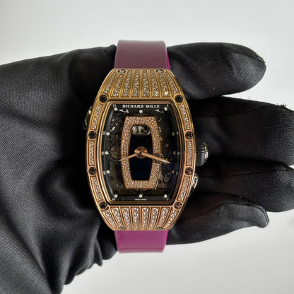 Richard Mille RM037 34mm Openwork Dial Watch Ref# RM037 - Happy Jewelers Fine Jewelry Lifetime Warranty