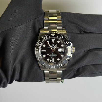 Rolex GMT-Master II 40mm Black Dial Watch Ref# 126710GRNR - Happy Jewelers Fine Jewelry Lifetime Warranty