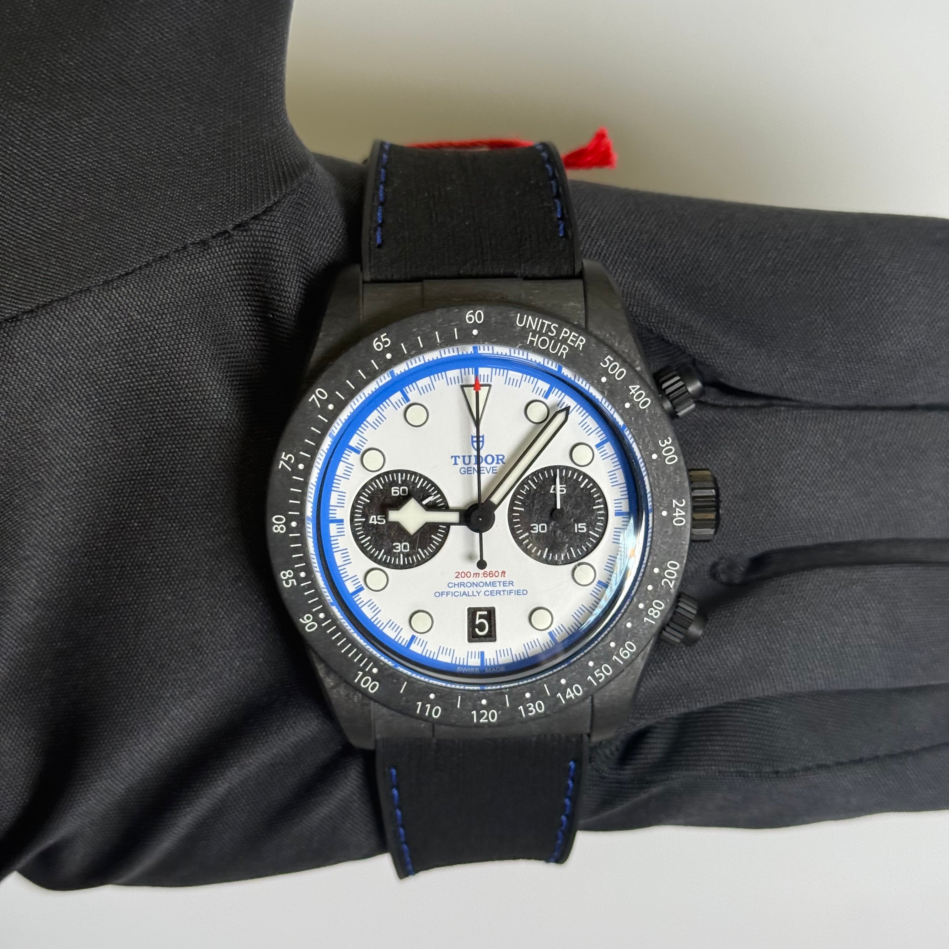 Tudor Black Bay 42mm White Dial Watch Ref# 79377KN - Happy Jewelers Fine Jewelry Lifetime Warranty