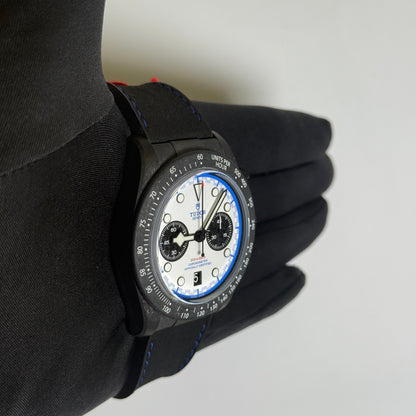 Tudor Black Bay 42mm White Dial Watch Ref# 79377KN - Happy Jewelers Fine Jewelry Lifetime Warranty