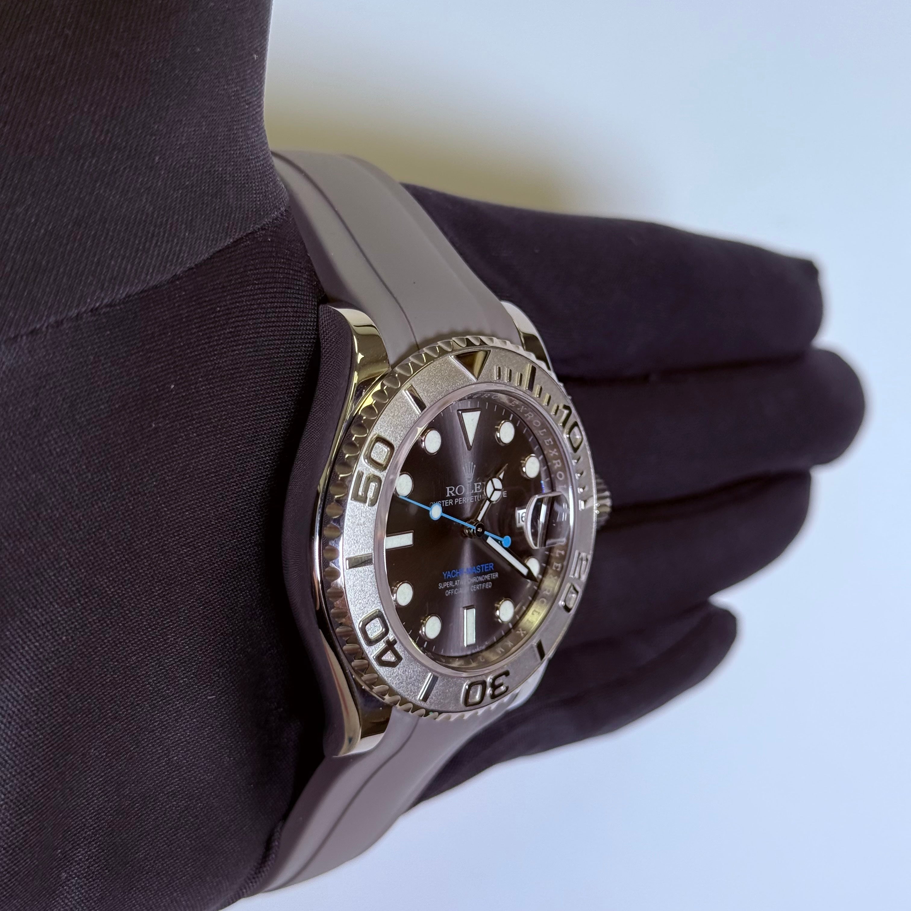 Rolex Yacht-Master 40mm Rhodium Dial Watch Ref# 126622 - Happy Jewelers Fine Jewelry Lifetime Warranty