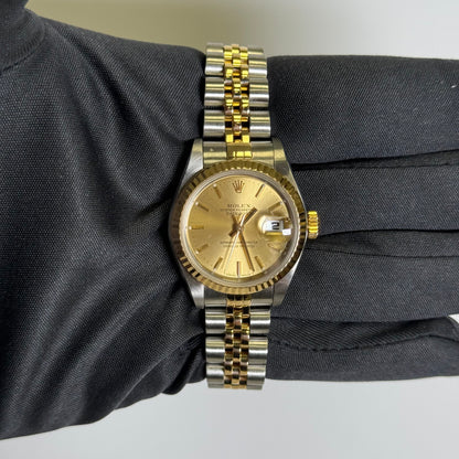 Rolex Datejust 26mm Champagne Dial Watch Ref# 79173 - Happy Jewelers Fine Jewelry Lifetime Warranty