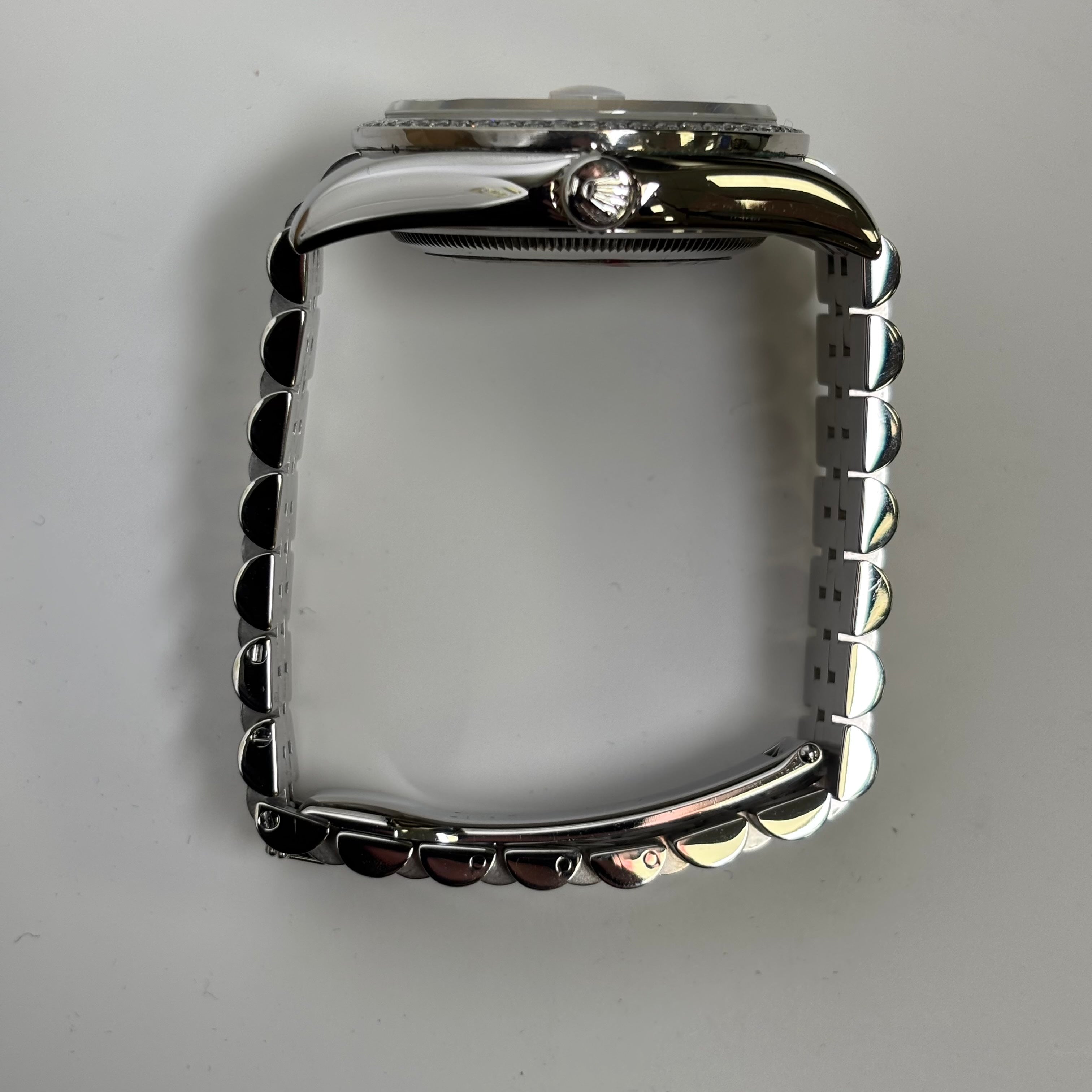 Rolex Datejust 36mm Pave Dial Watch Ref# 116200 - Happy Jewelers Fine Jewelry Lifetime Warranty