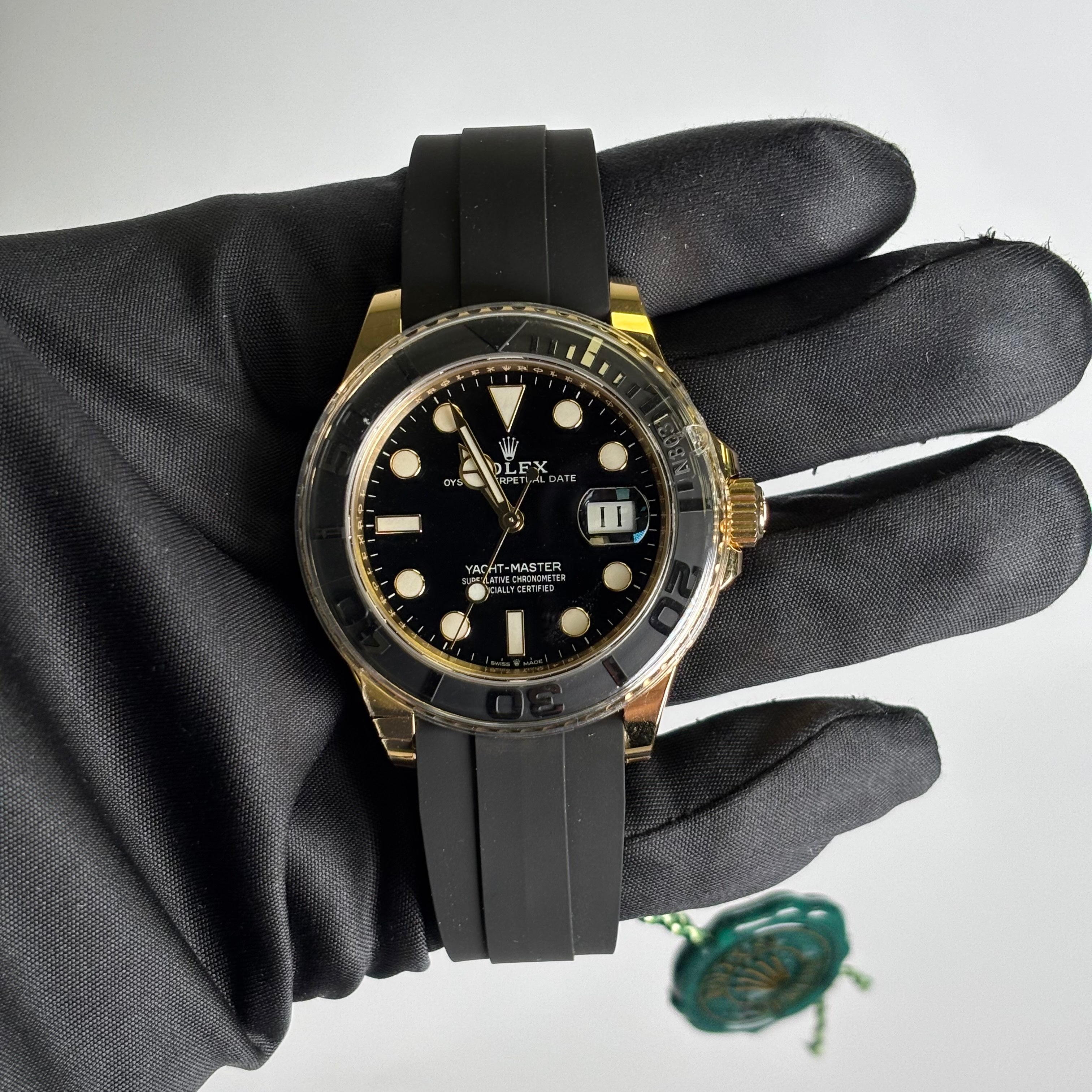 Rolex Yacht-Master 42mm Black Dial Watch Ref# 226658 - Happy Jewelers Fine Jewelry Lifetime Warranty