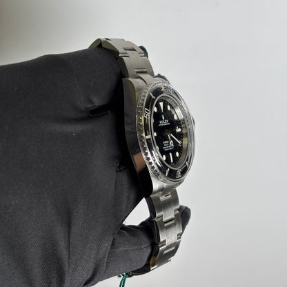 Rolex Submariner 41mm Black Dial Watch Ref# 124060 - Happy Jewelers Fine Jewelry Lifetime Warranty