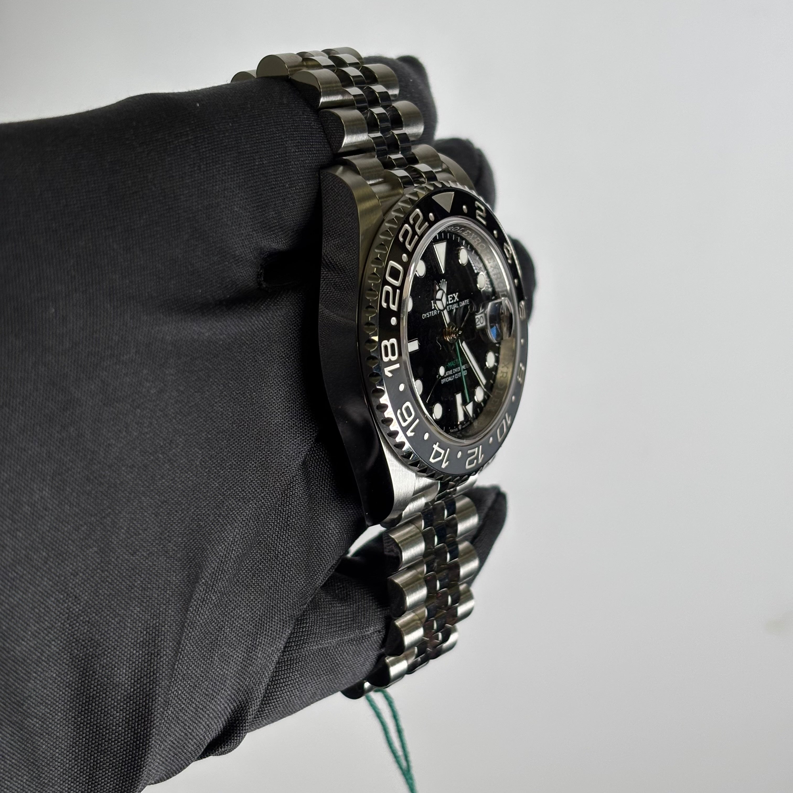Rolex GMT-Master II 40mm Black Dial Ref# 126710GRNR - Happy Jewelers Fine Jewelry Lifetime Warranty