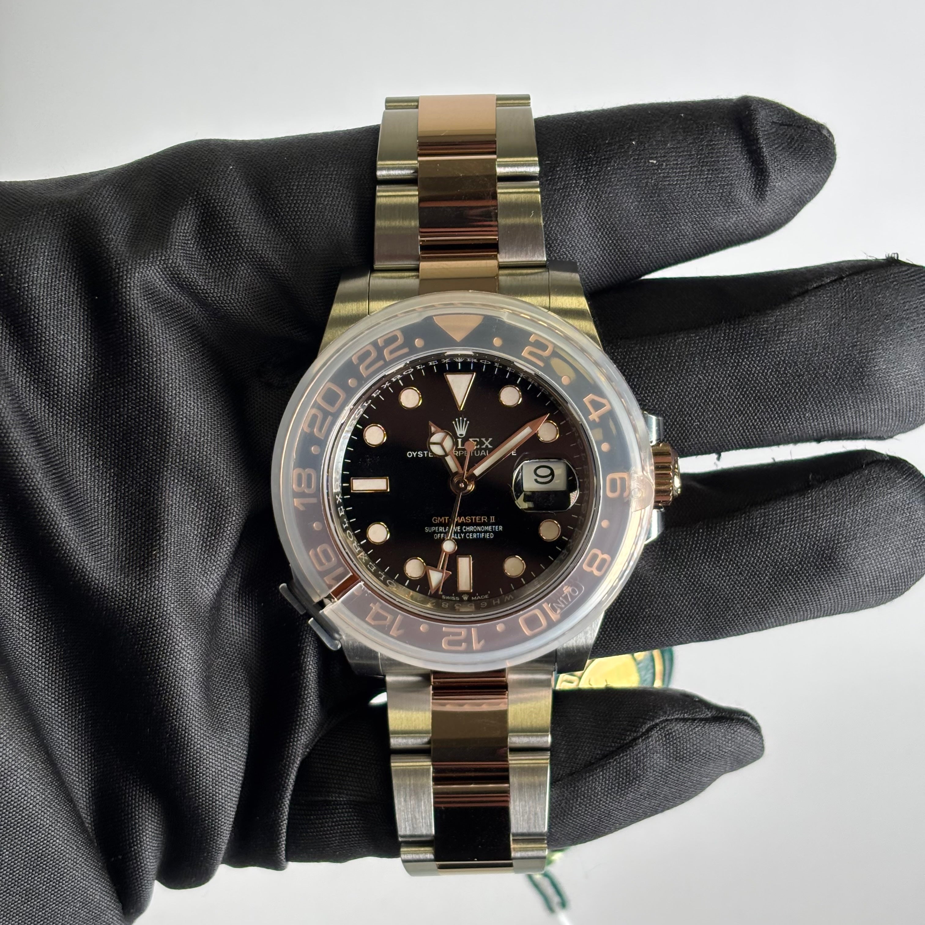 Rolex GMT-Master II 40mm Black Dial Watch Ref# 126711CHNR - Happy Jewelers Fine Jewelry Lifetime Warranty