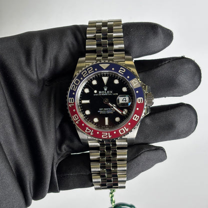Rolex GMT-Master II 40mm Black Dial Watch Ref# 126710BLRO - Happy Jewelers Fine Jewelry Lifetime Warranty