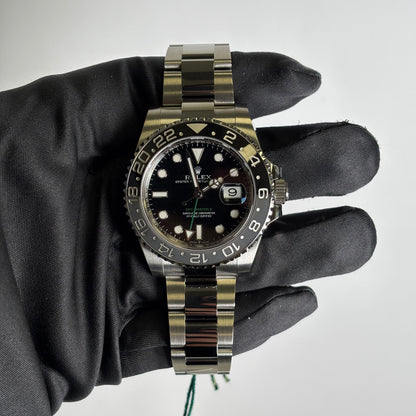 Rolex GMT-Master II 40mm Black Dial Watch Ref# 126710GRNR - Happy Jewelers Fine Jewelry Lifetime Warranty