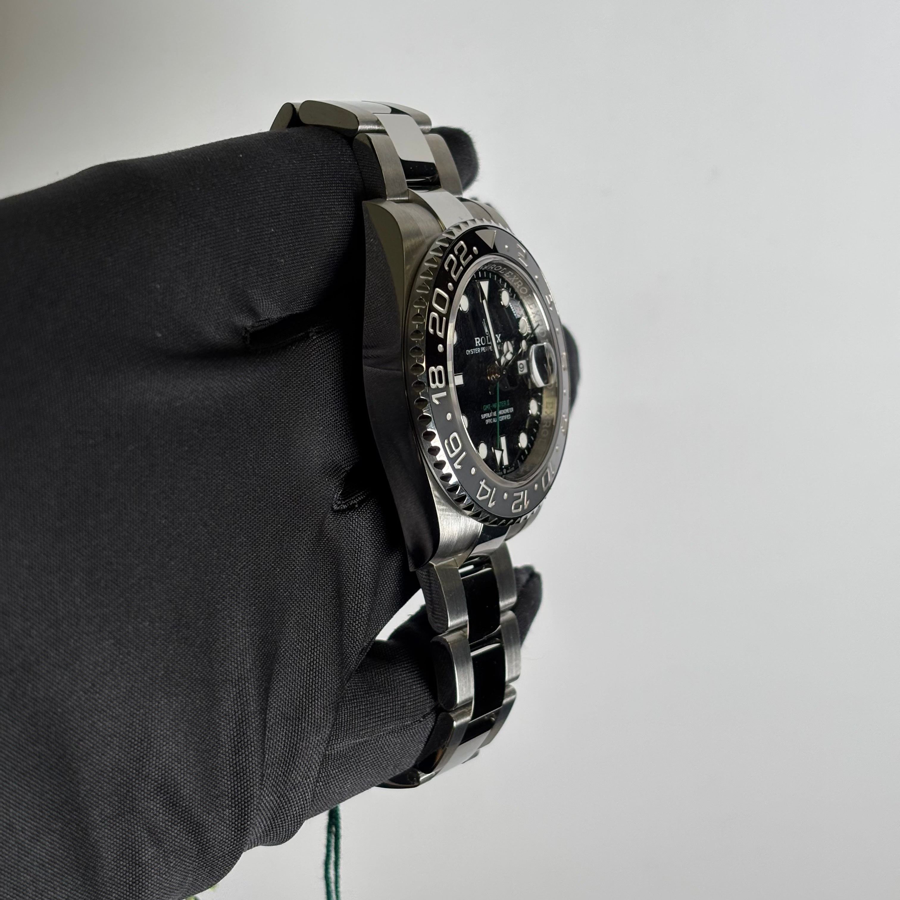 Rolex GMT-Master II 40mm Black Dial Watch Ref# 126710GRNR - Happy Jewelers Fine Jewelry Lifetime Warranty