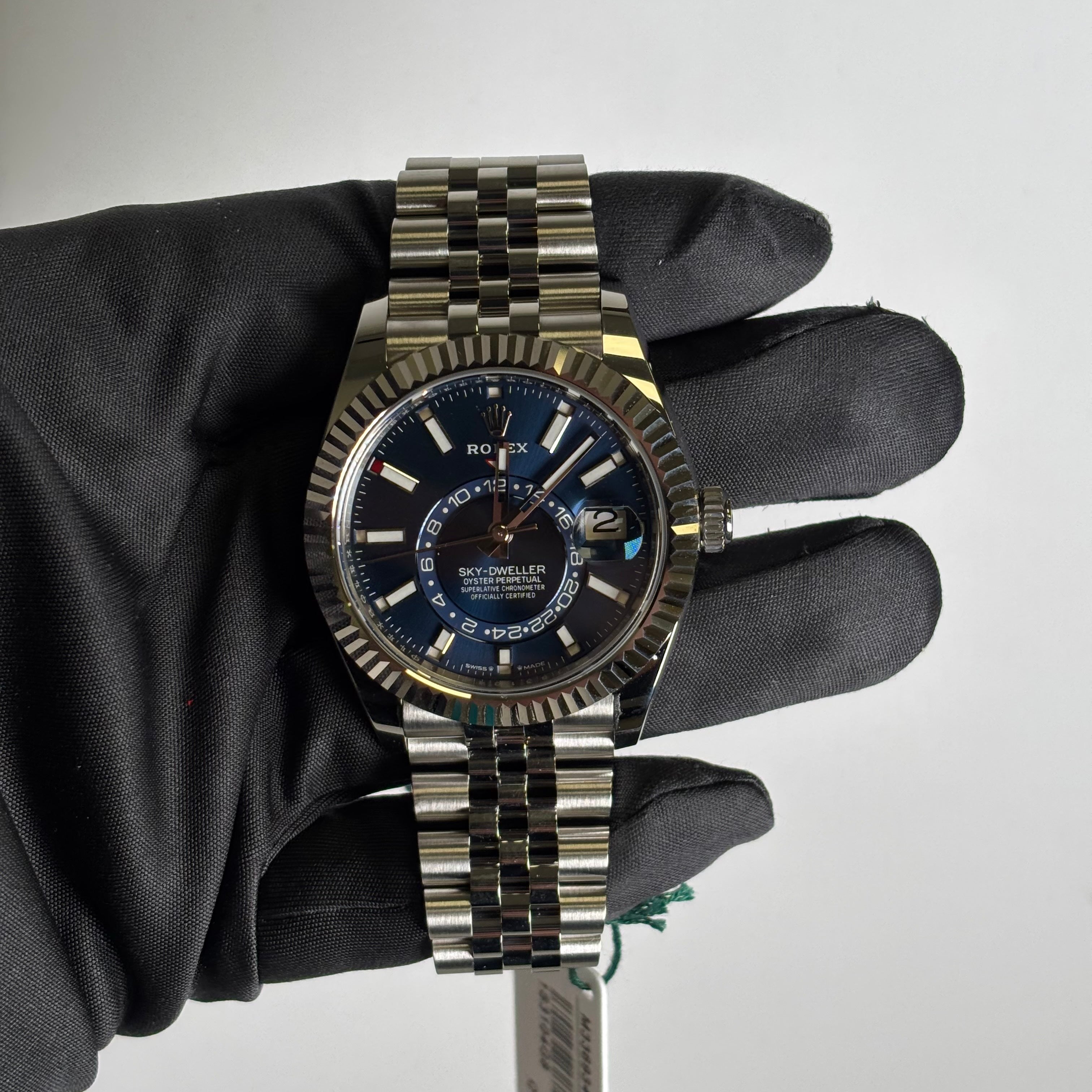 Rolex Sky-Dweller 42mm Blue Dial Watch Ref# 336934 - Happy Jewelers Fine Jewelry Lifetime Warranty