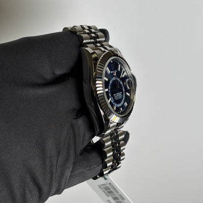 Rolex Sky-Dweller 42mm Blue Dial Watch Ref# 336934 - Happy Jewelers Fine Jewelry Lifetime Warranty