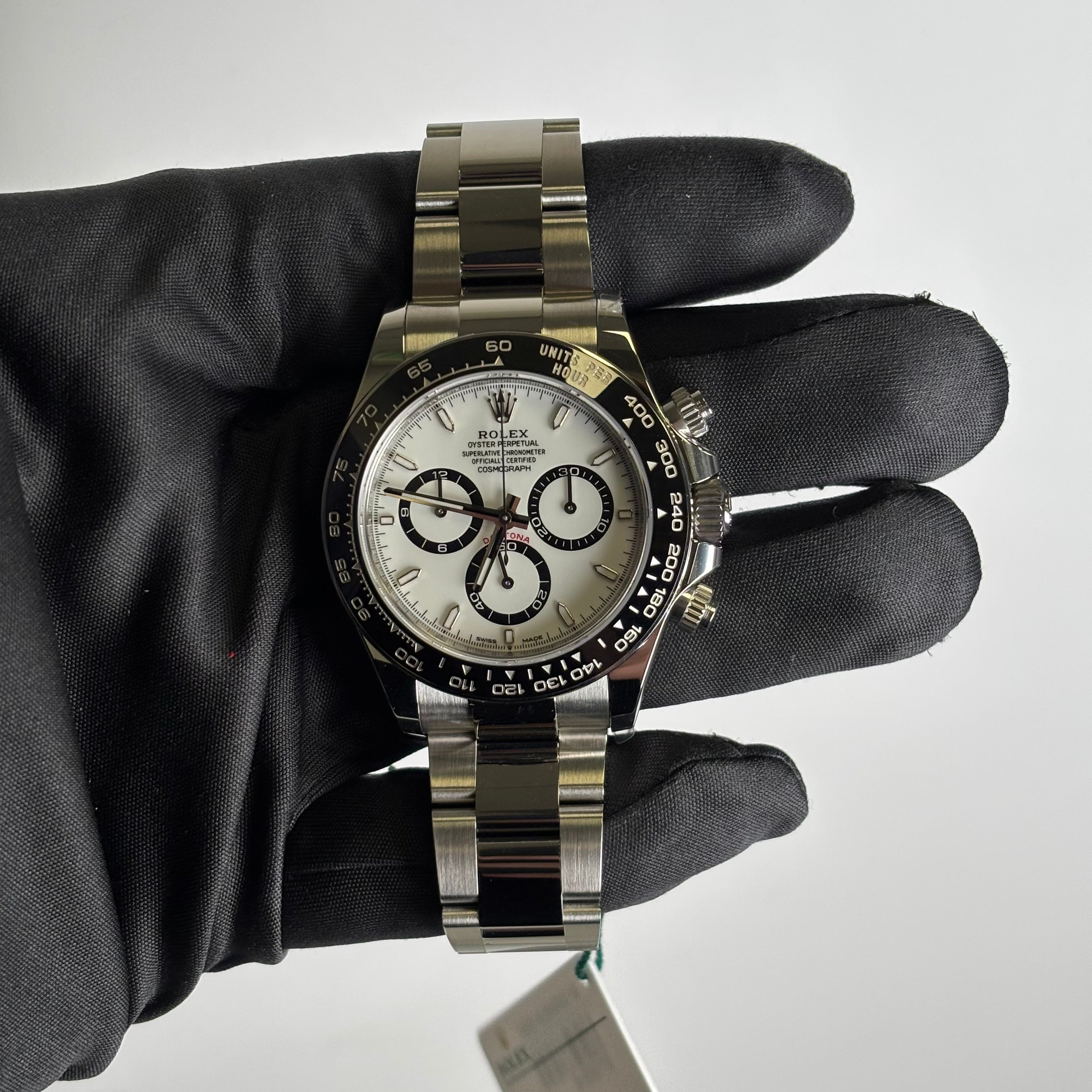 Rolex Daytona 40mm White Dial Watch Ref# 126500LN - Happy Jewelers Fine Jewelry Lifetime Warranty