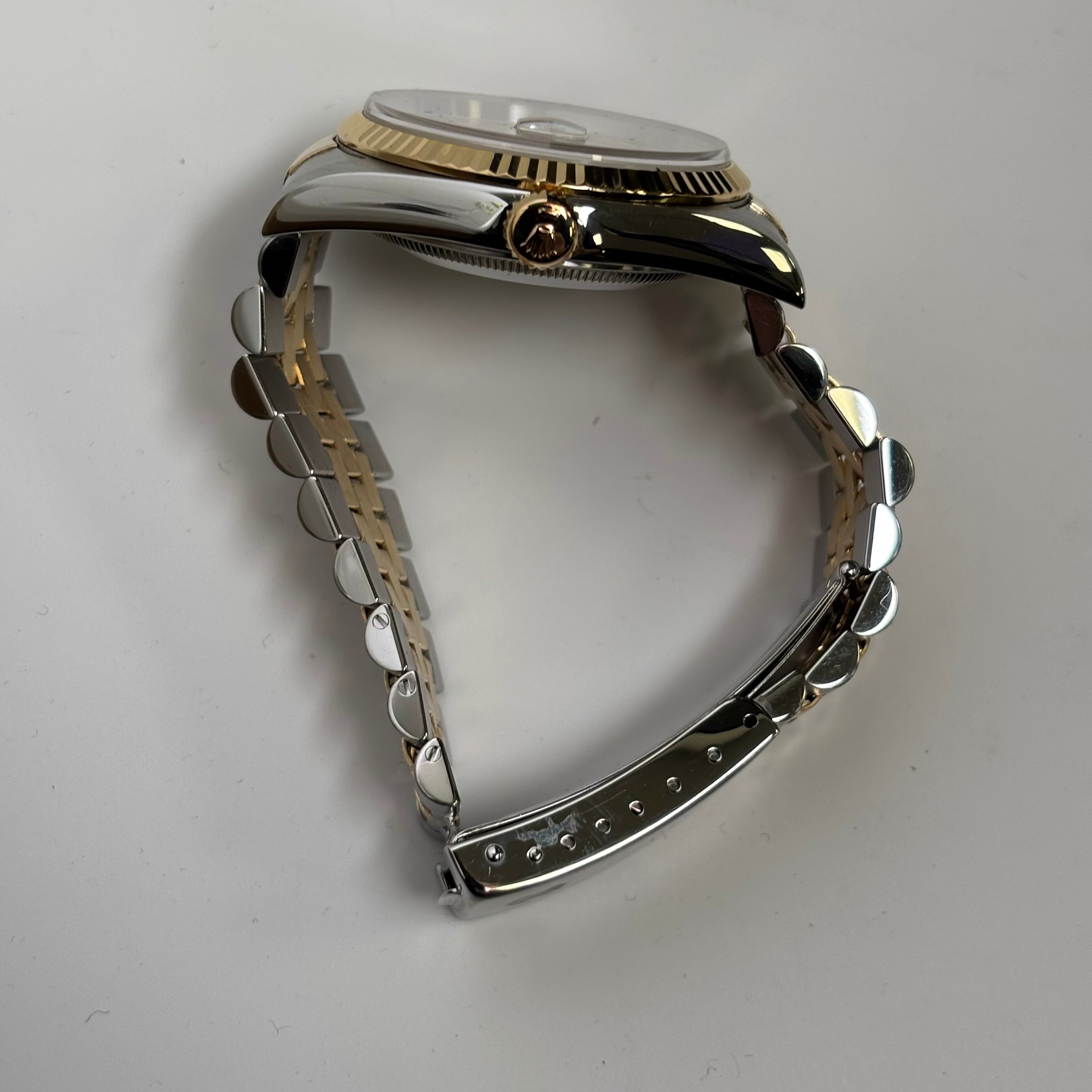 Rolex Datejust 36mm Champagne Dial Watch Ref# 16233 - Happy Jewelers Fine Jewelry Lifetime Warranty