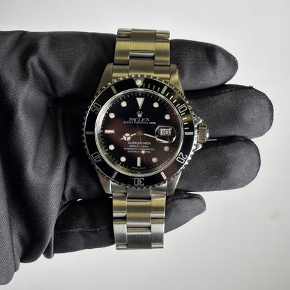 Rolex Submariner 40mm Black Dial Watch Ref# 16610 - Happy Jewelers Fine Jewelry Lifetime Warranty