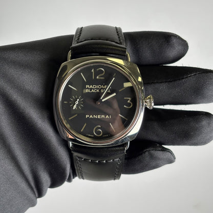 Panerai Radiomir 44mm Black Dial Watch Ref# PAM00183 - Happy Jewelers Fine Jewelry Lifetime Warranty