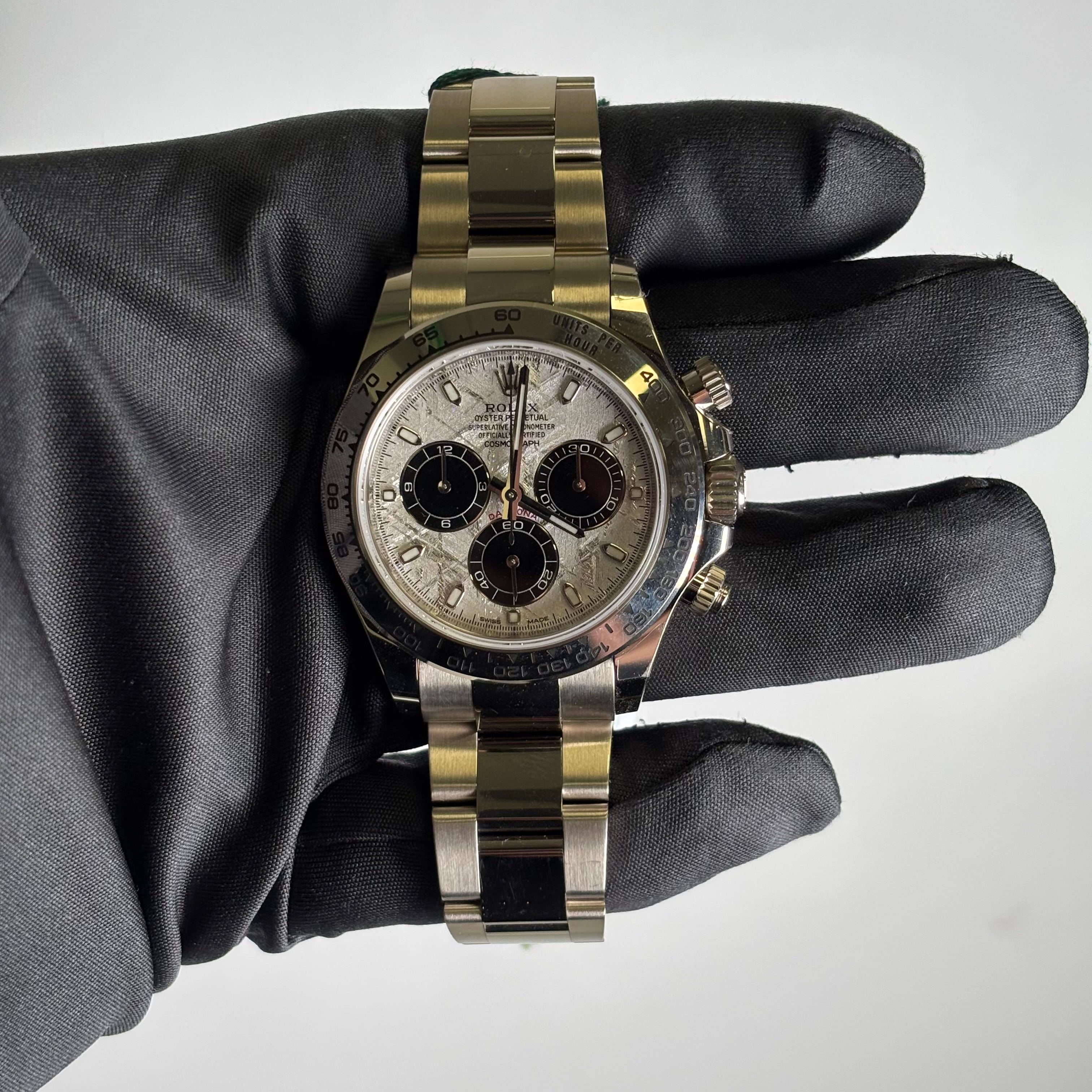 Rolex Daytona 40mm Meteorite Dial Watch Ref# 116509 - Happy Jewelers Fine Jewelry Lifetime Warranty