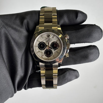 Rolex Daytona 40mm Meteorite Dial Watch Ref# 116509 - Happy Jewelers Fine Jewelry Lifetime Warranty