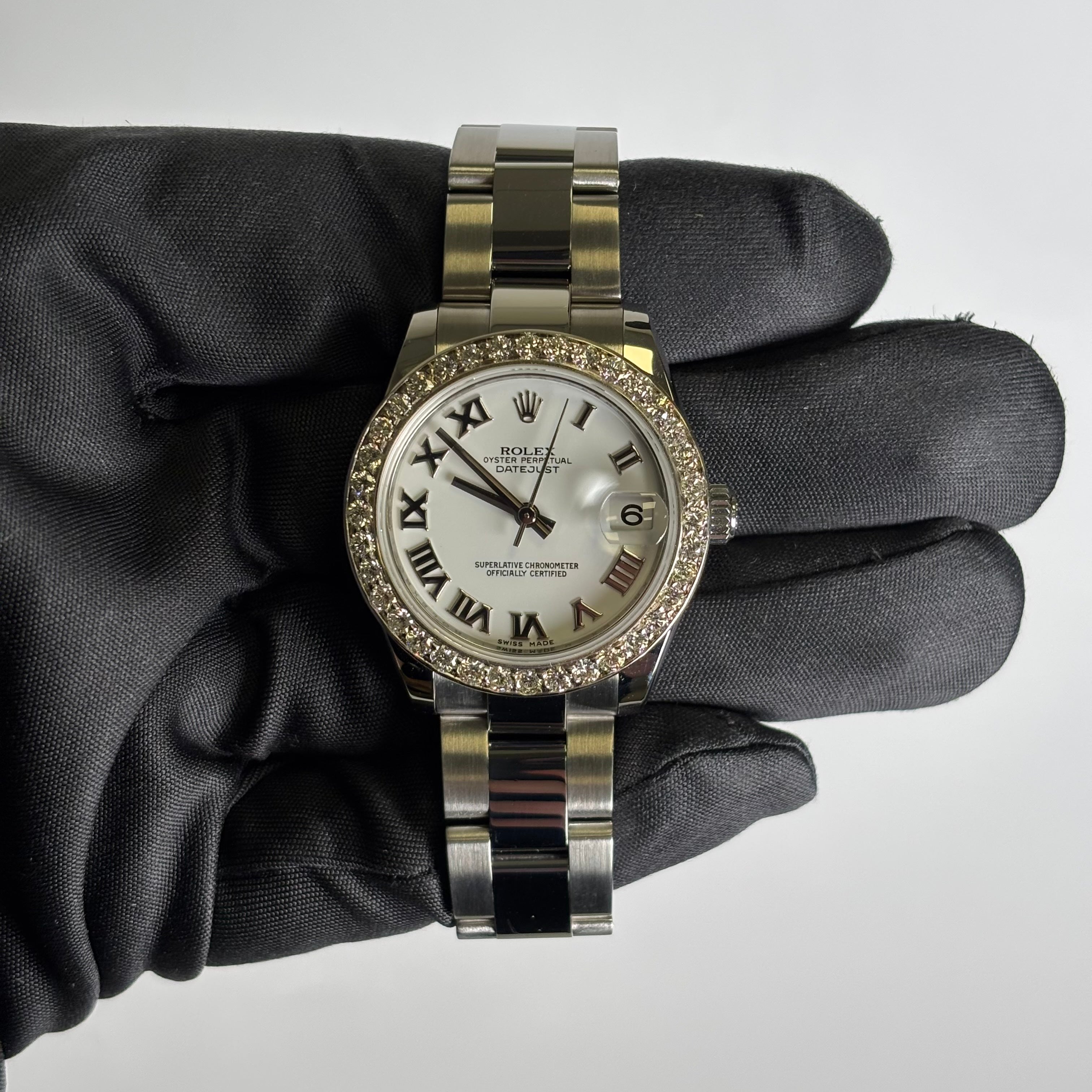 Rolex Datejust 31mm White Dial Watch Ref# 178274 - Happy Jewelers Fine Jewelry Lifetime Warranty