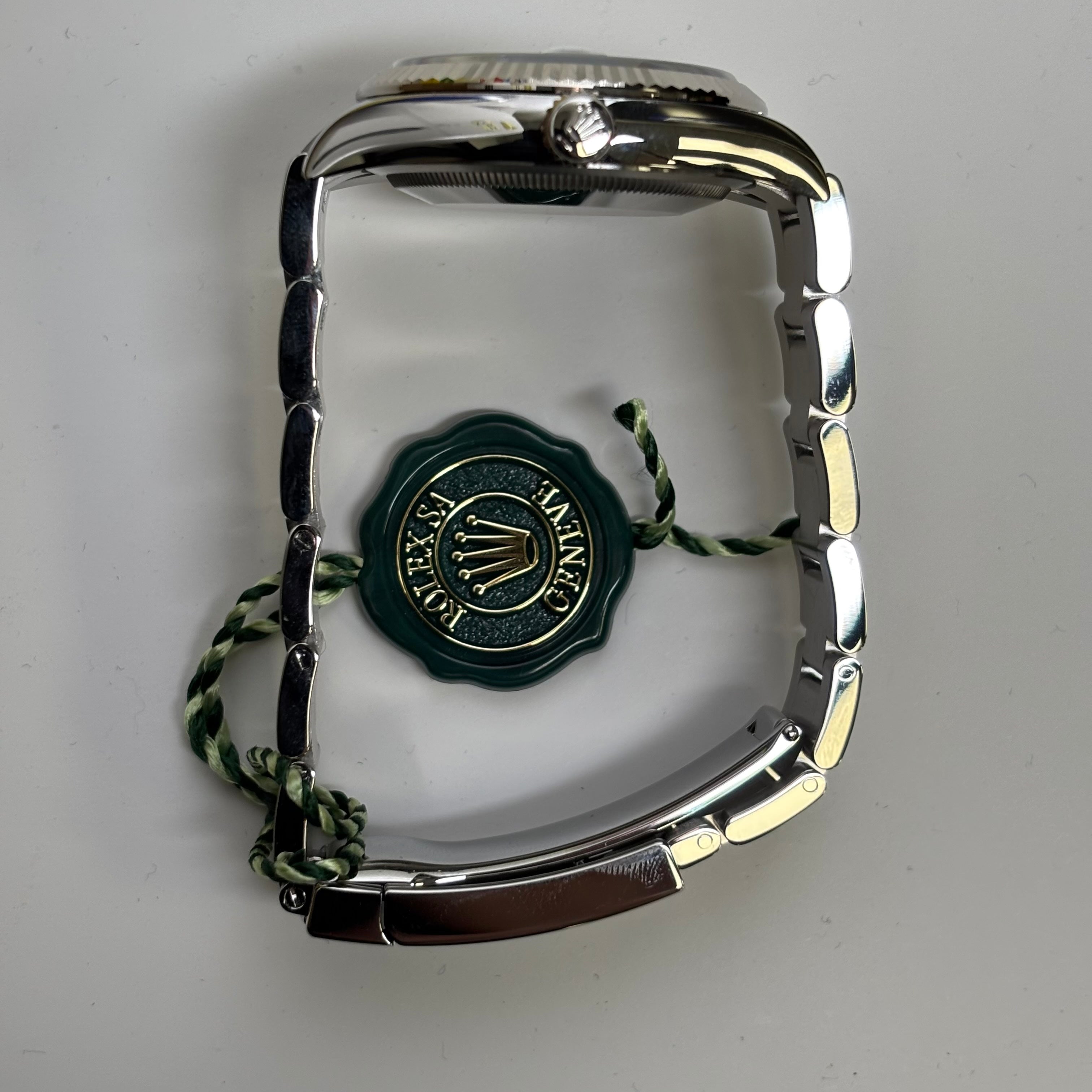 Rolex Datejust 36mm Green Dial Watch Ref# 126234 - Happy Jewelers Fine Jewelry Lifetime Warranty