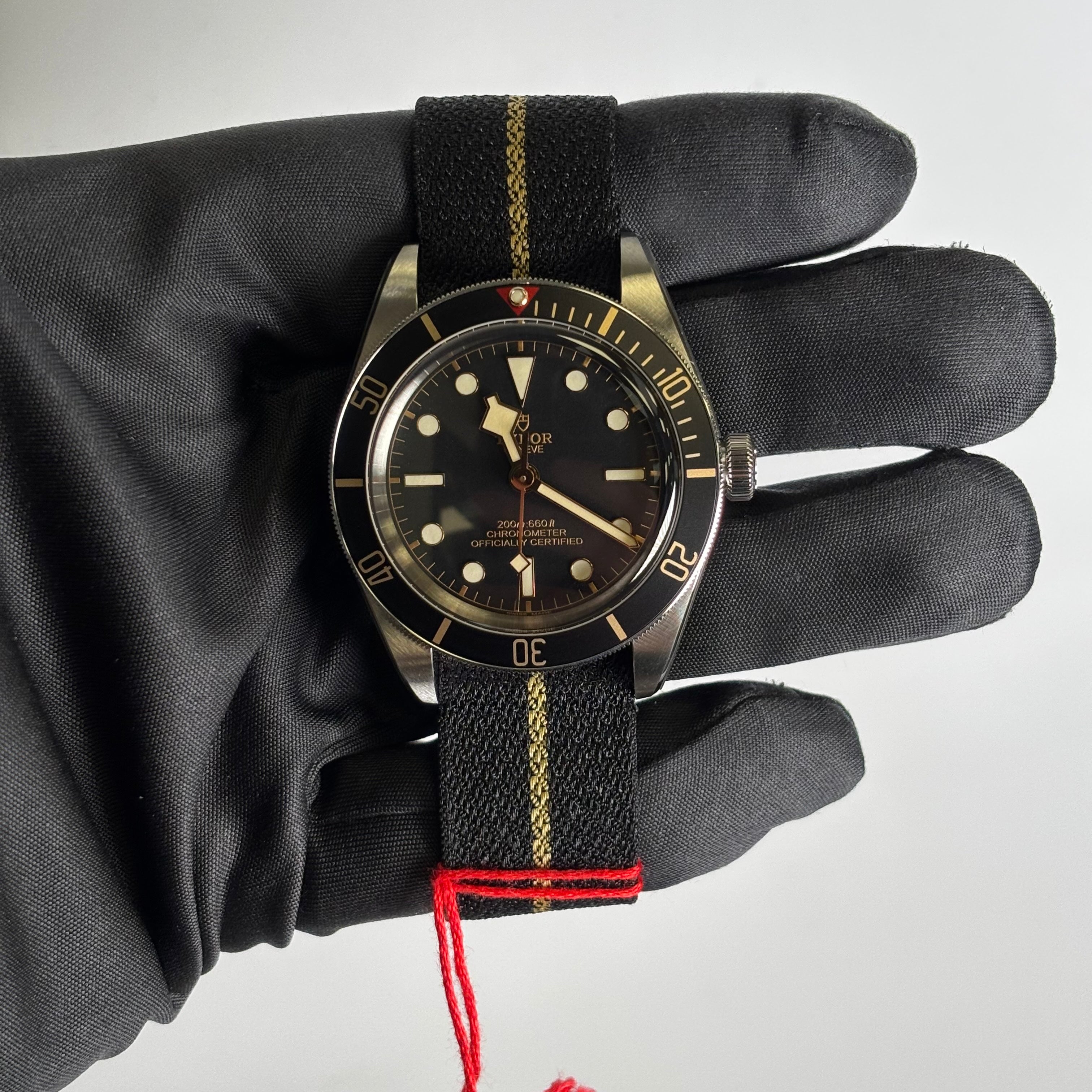 Tudor Black Bay 39mm Black Dial Watch Ref# 79030N - Happy Jewelers Fine Jewelry Lifetime Warranty
