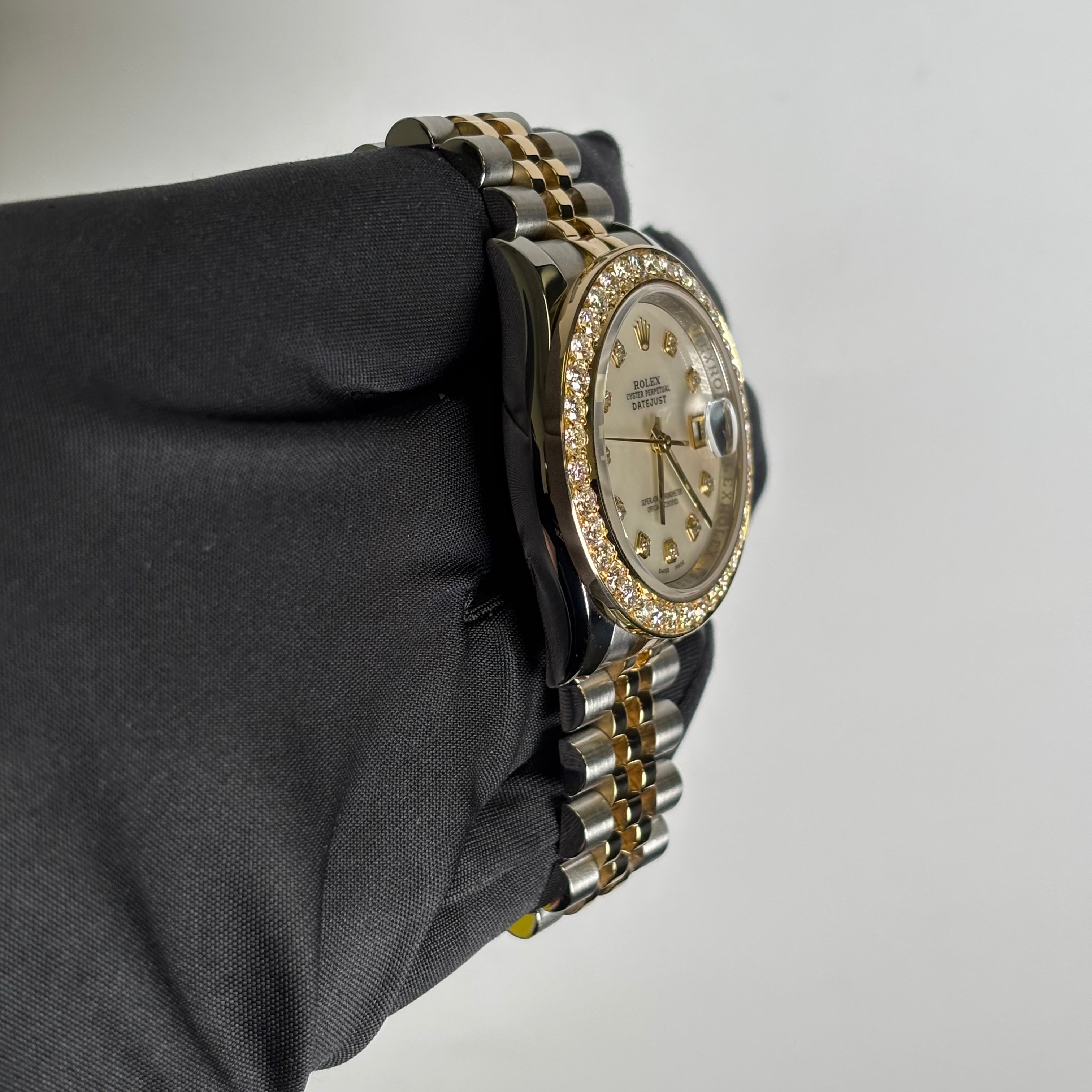 Rolex Datejust 36mm MOP Dial Watch Ref# 116233 - Happy Jewelers Fine Jewelry Lifetime Warranty