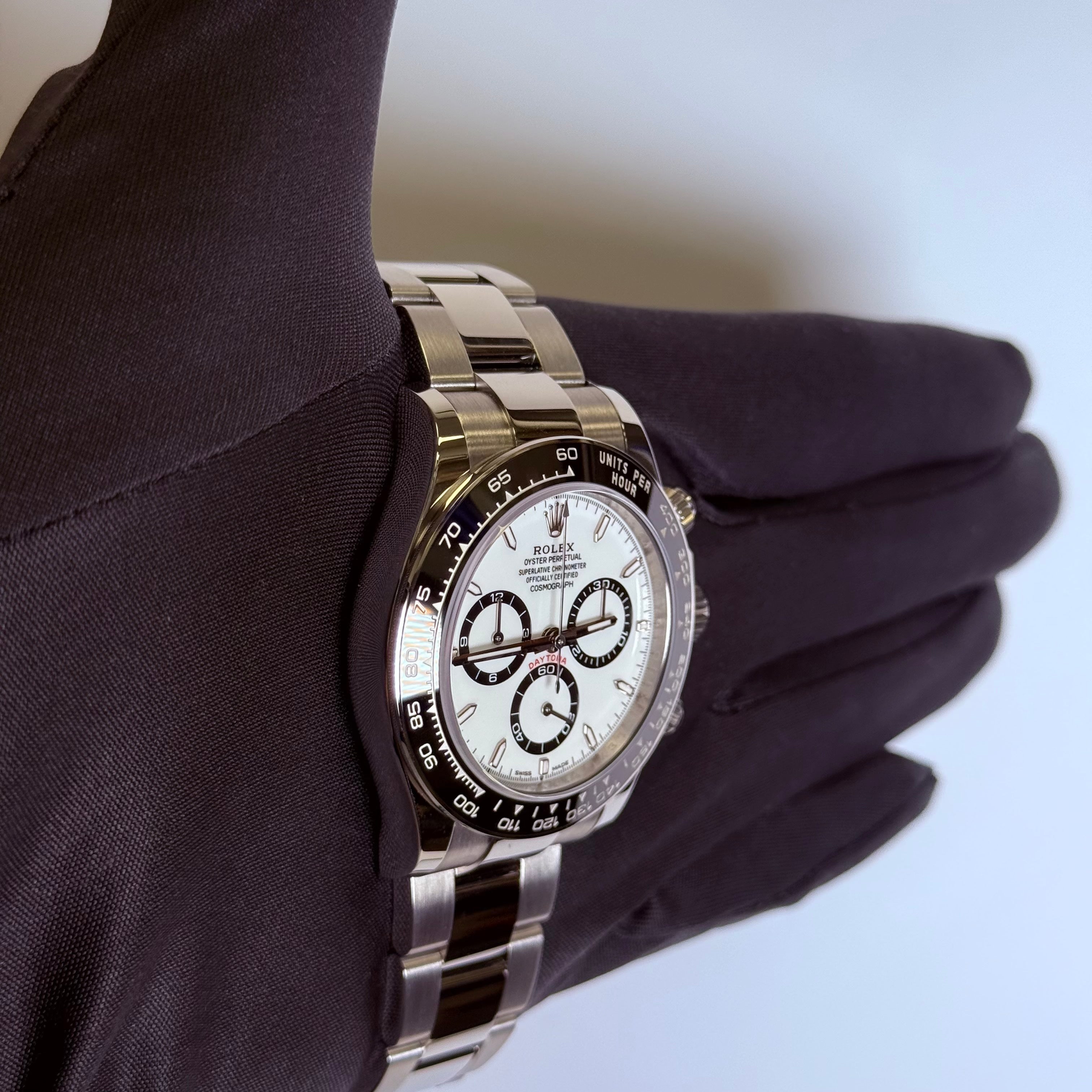 Rolex Daytona 40mm White Dial Watch Ref# 126500LN - Happy Jewelers Fine Jewelry Lifetime Warranty