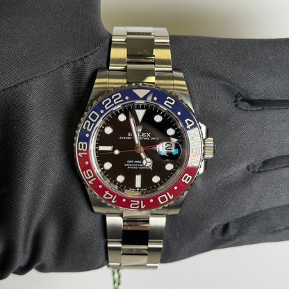 Rolex GMT-Master II 40mm Black Dial Watch Ref# 126710BLRO - Happy Jewelers Fine Jewelry Lifetime Warranty