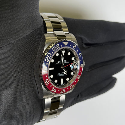 Rolex GMT-Master II 40mm Black Dial Watch Ref# 126710BLRO - Happy Jewelers Fine Jewelry Lifetime Warranty