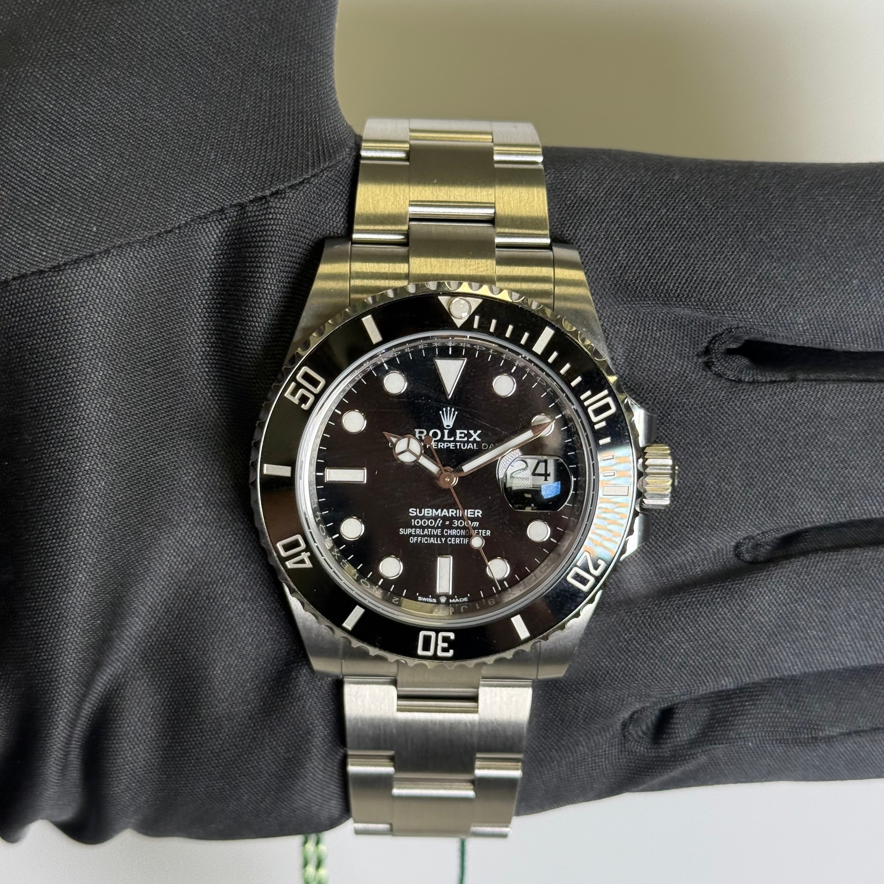Rolex Submariner 41mm Black Dial Watch Ref# 126610LN - Happy Jewelers Fine Jewelry Lifetime Warranty