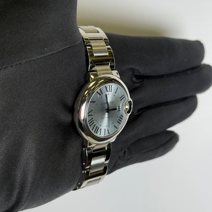 Cartier Ballon Bleu 33mm Blue Dial Watch Ref# WSBB0062 - Happy Jewelers Fine Jewelry Lifetime Warranty