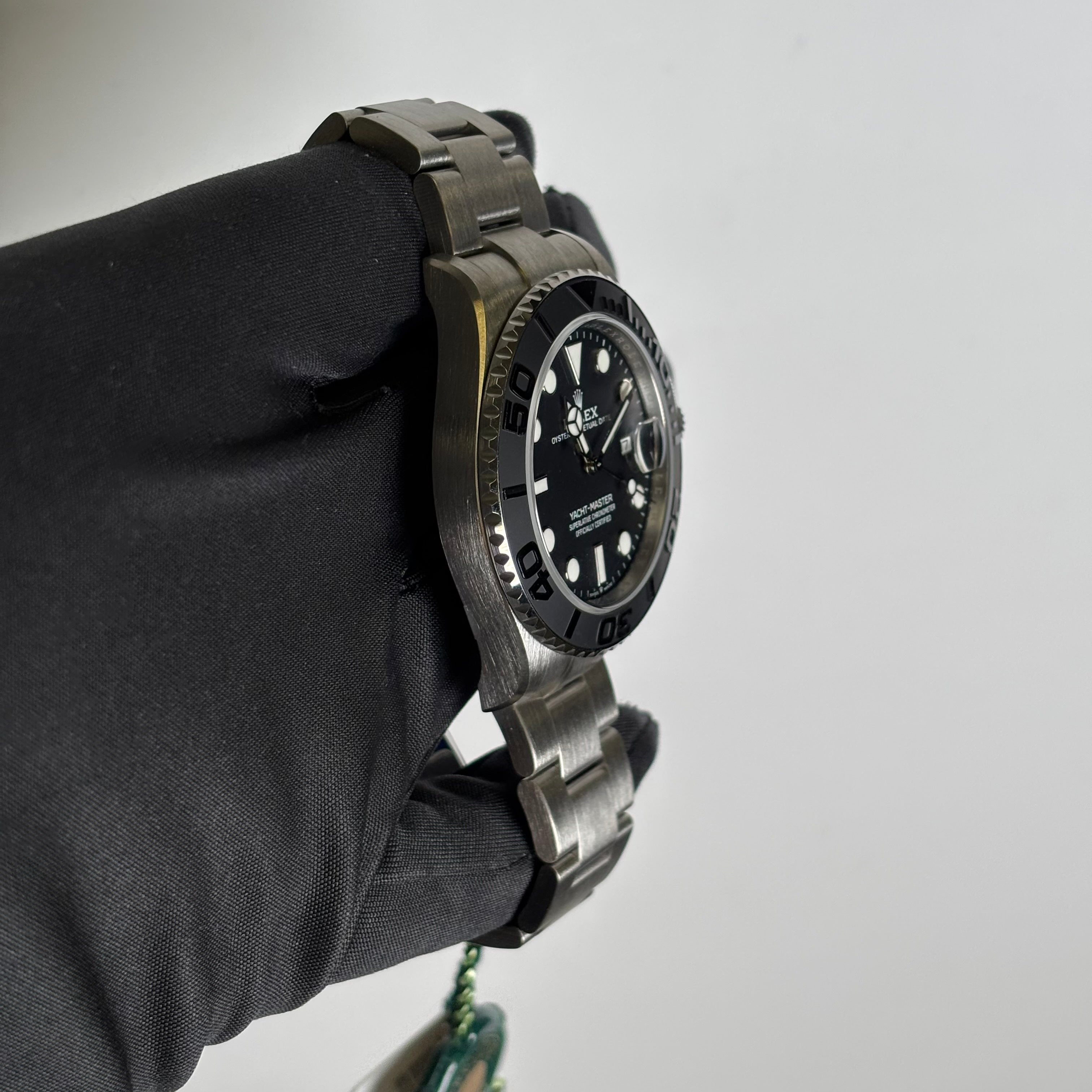 Rolex Yacht-Master 42mm Black Dial Watch Ref# 226627 - Happy Jewelers Fine Jewelry Lifetime Warranty