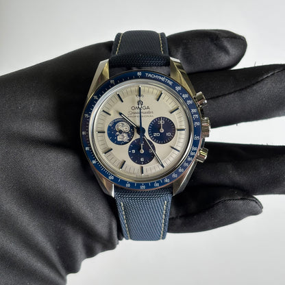 Omega Speedmaster 42mm White Dial Watch Ref# 310.32.42.50.02.001 - Happy Jewelers Fine Jewelry Lifetime Warranty