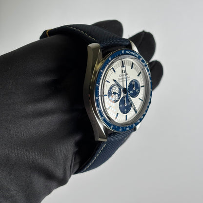 Omega Speedmaster 42mm White Dial Watch Ref# 310.32.42.50.02.001 - Happy Jewelers Fine Jewelry Lifetime Warranty