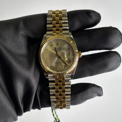 Rolex Datejust 36mm Silver Dial Watch Ref# 126233 - Happy Jewelers Fine Jewelry Lifetime Warranty