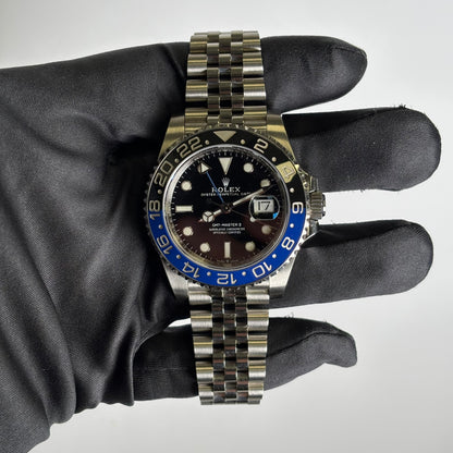 Rolex GMT-Master II 40mm Black Dial Watch Ref# 126710BLNR - Happy Jewelers Fine Jewelry Lifetime Warranty