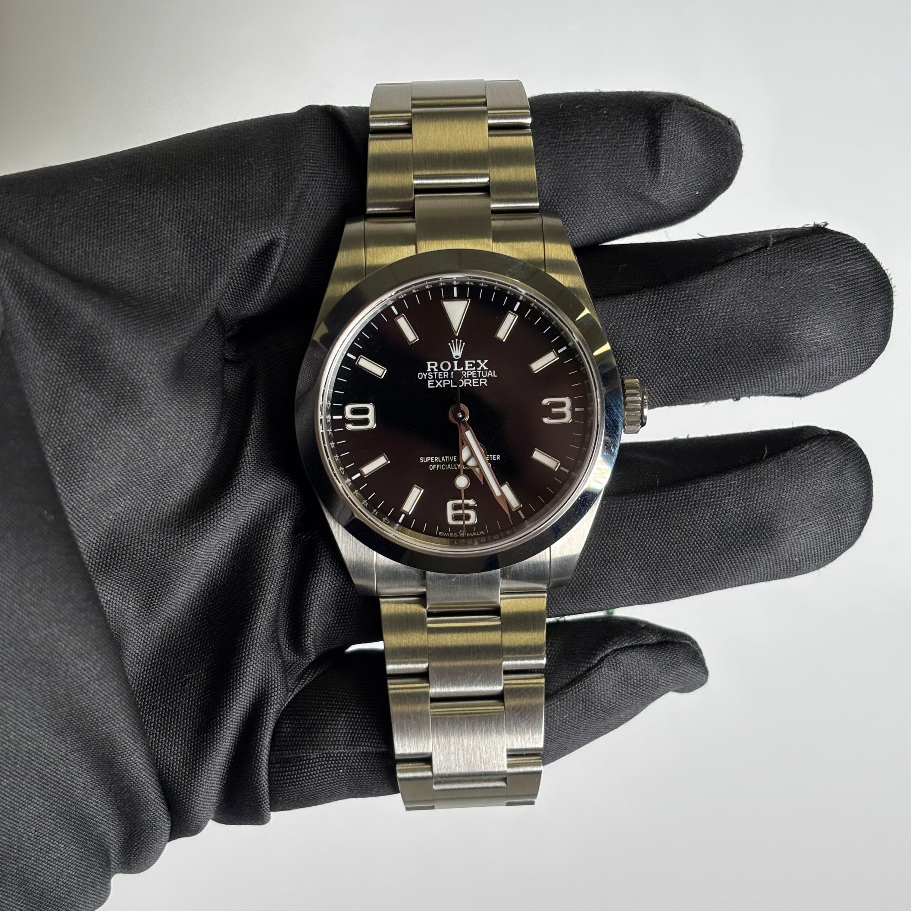 Rolex Explorer 40mm Black Dial Watch Ref# 224270 - Happy Jewelers Fine Jewelry Lifetime Warranty