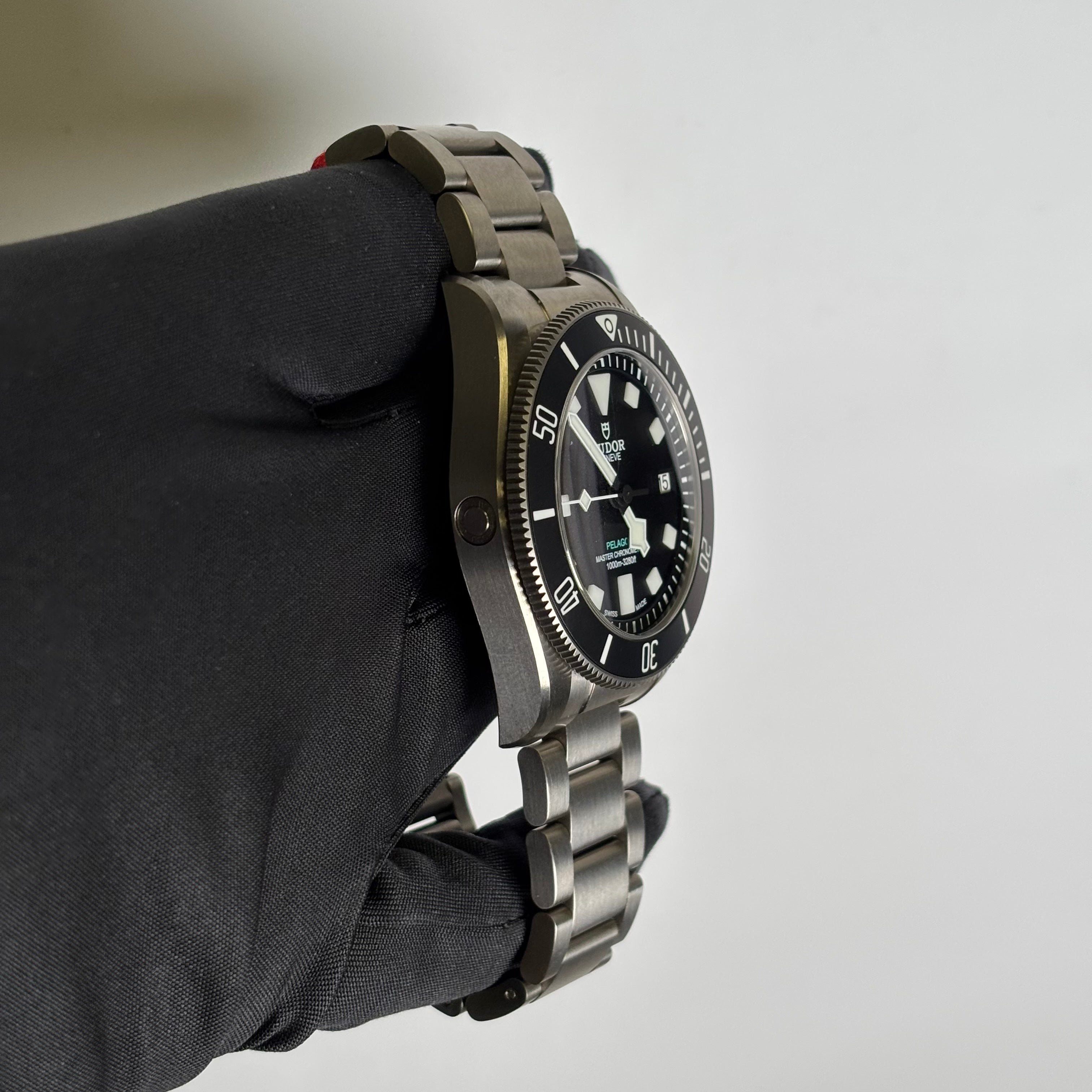 Tudor Pelagos 43mm Black Dial Watch Ref# 2543C1A7NU - Happy Jewelers Fine Jewelry Lifetime Warranty