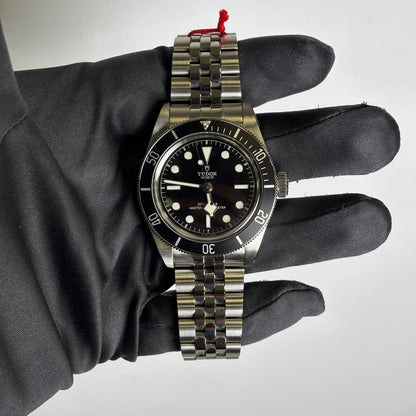 Tudor Black Bay 41mm Black Dial Watch Ref# 7941A1A0NU - Happy Jewelers Fine Jewelry Lifetime Warranty