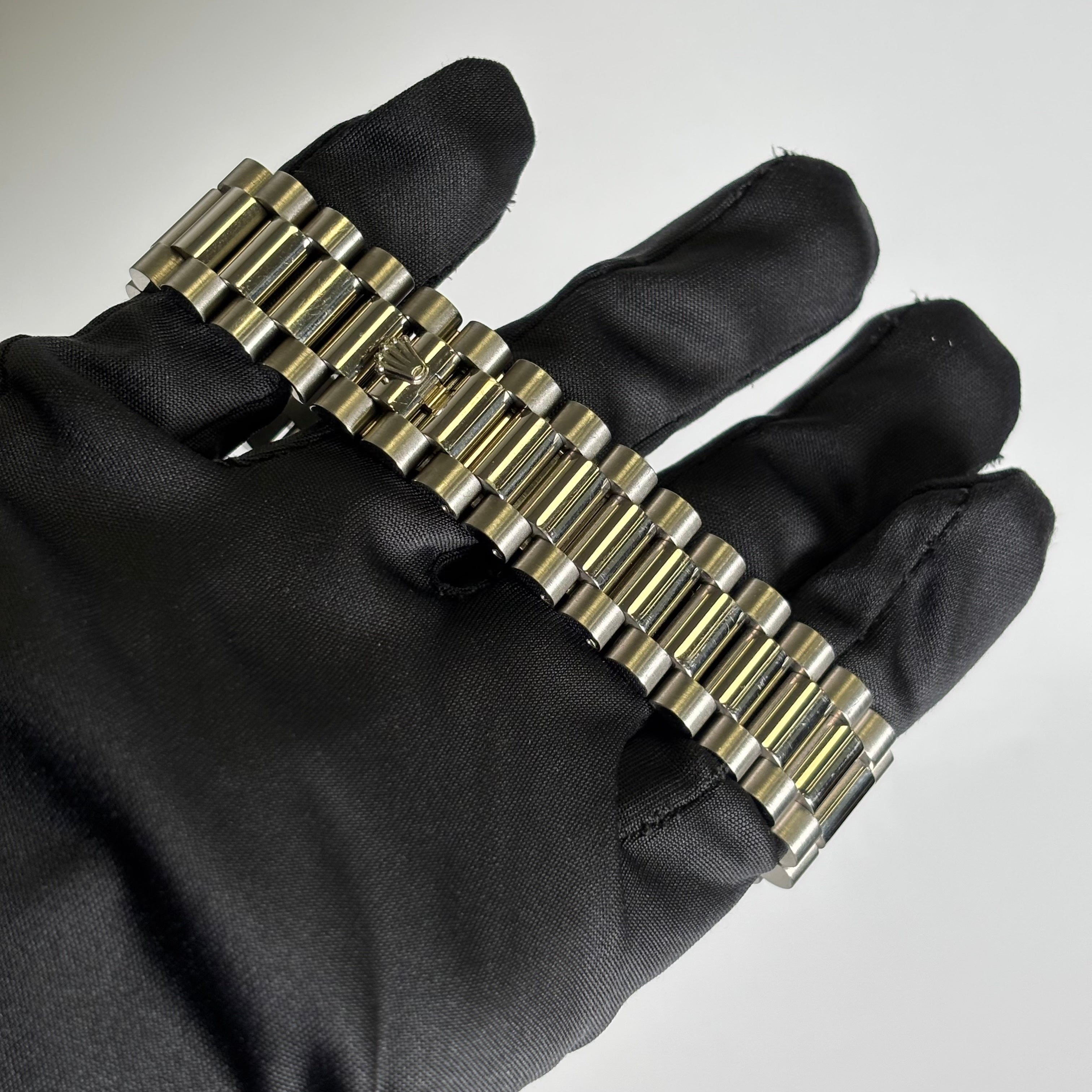 Rolex Day-Date 41mm Blue Dial Watch Ref# 218206 - Happy Jewelers Fine Jewelry Lifetime Warranty