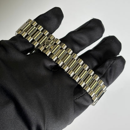 Rolex Day-Date 41mm Blue Dial Watch Ref# 218206 - Happy Jewelers Fine Jewelry Lifetime Warranty