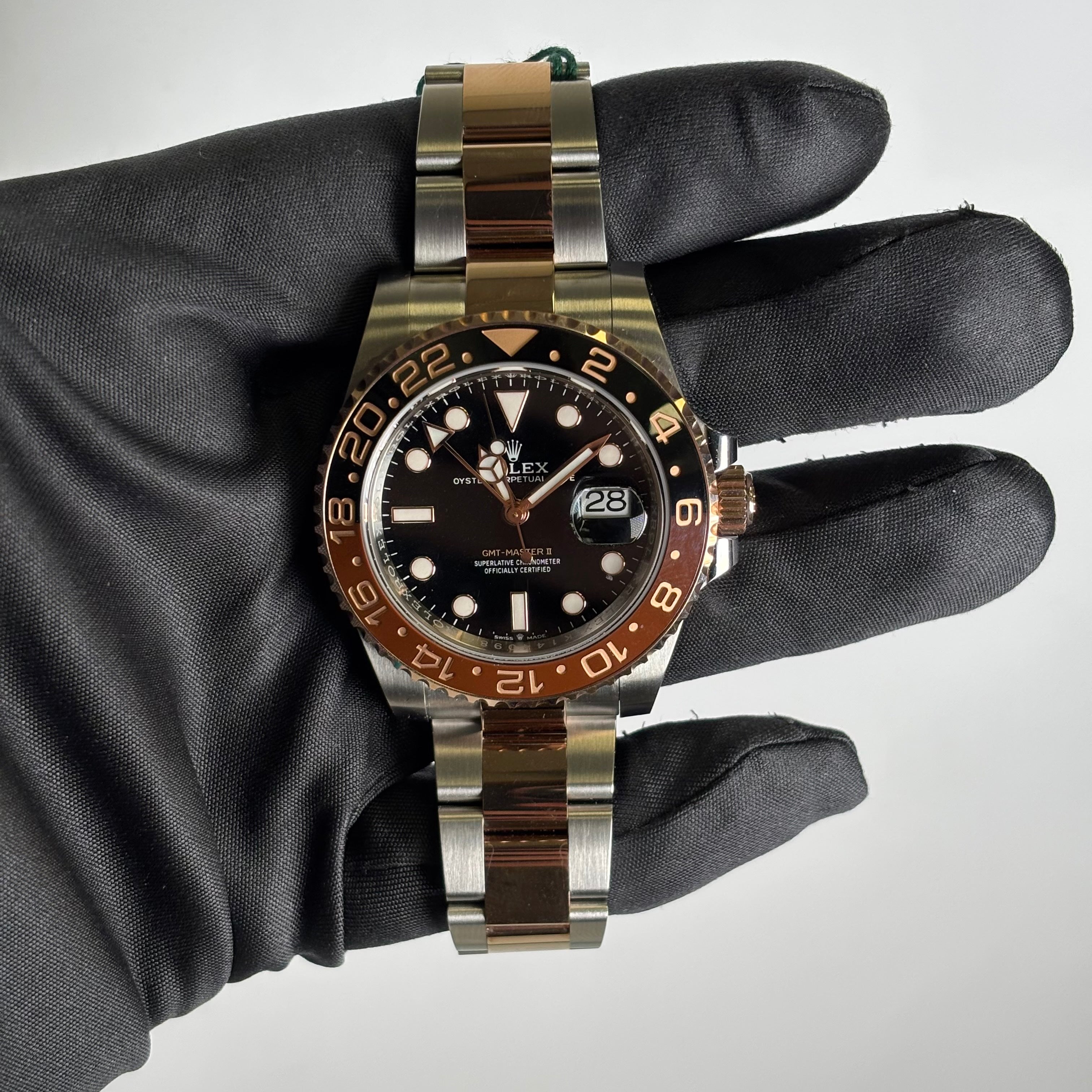 Rolex GMT-Master II 40mm Black Dial Watch Ref# 126711CHNR - Happy Jewelers Fine Jewelry Lifetime Warranty